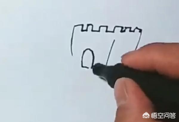 万里长城图片_万里长城图片国画